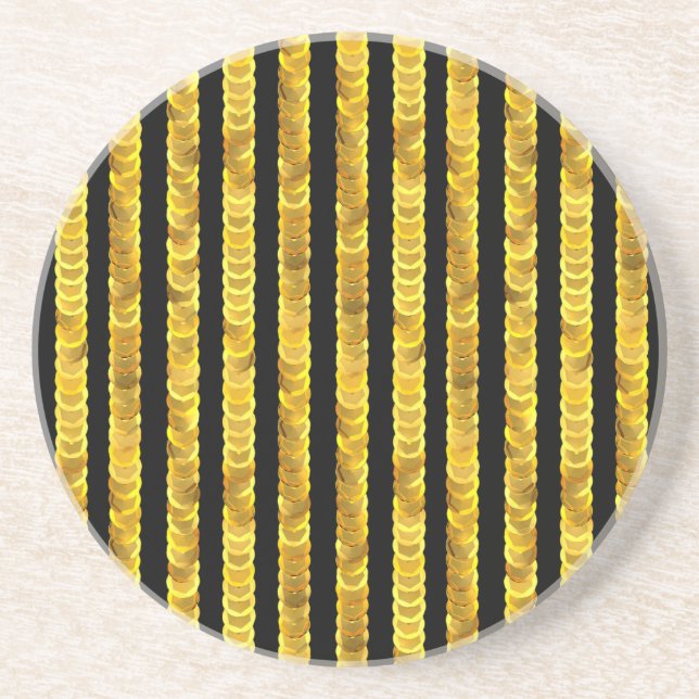 Sequins mönster, pärlor, rinestoner, 3D mode. Underlägg (Framsidan)