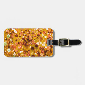 Sequins och stift bagagebricka