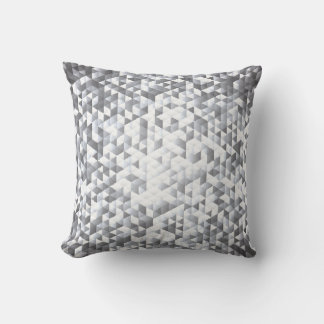 Sequins silver: Glittrande Mosaic-bakgrund Kudde