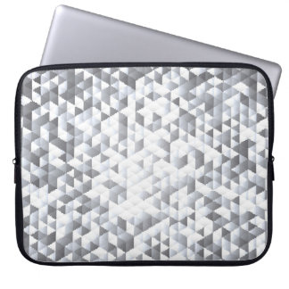 Sequins silver: Glittrande Mosaic-bakgrund Laptop Fodral