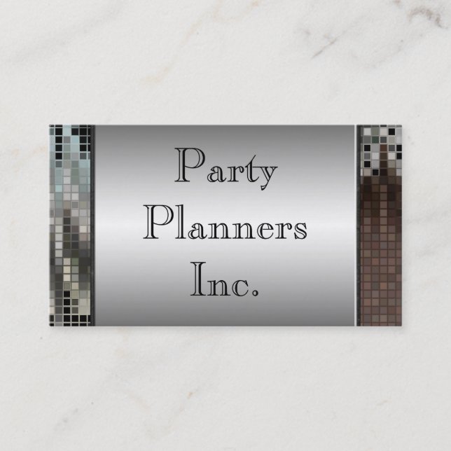 Sequinsvisitkort Visitkort (Framsida)