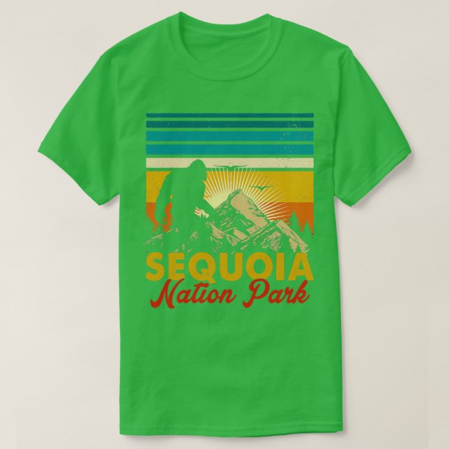 Sequoia Bigfoot nationalpark T Shirt (Design framsida)
