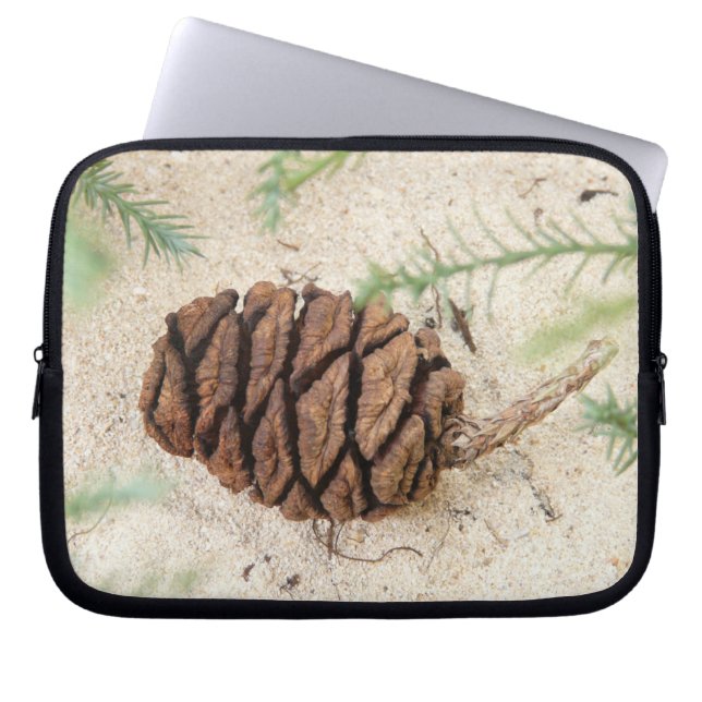 Sequoia Cone Laptop sleeve (Framsidan)