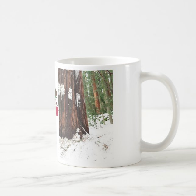 Sequoia i snömuggen kaffemugg (Höger)
