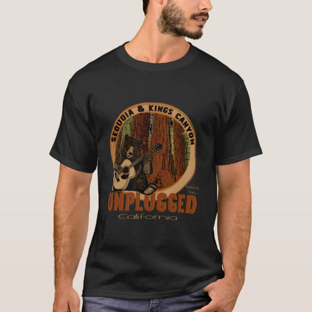 Sequoia-Kings Canyon National Parks California T Shirt (Framsida)