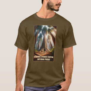 Sequoia & Kung Canyon National Parker T Shirt