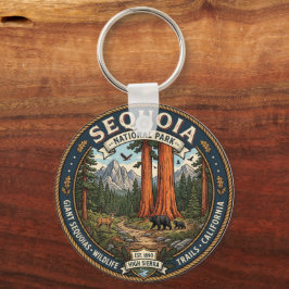 Sequoia National Park California Nyckelring | Vint