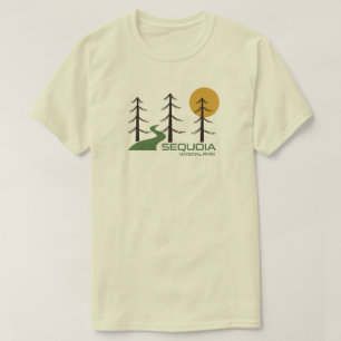 Sequoia National Park California Trail T Shirt