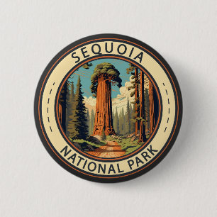 Sequoia National Park Illustration Travel Art Knapp