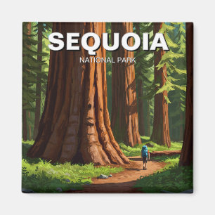 Sequoia National Park Kalifornien Magnet