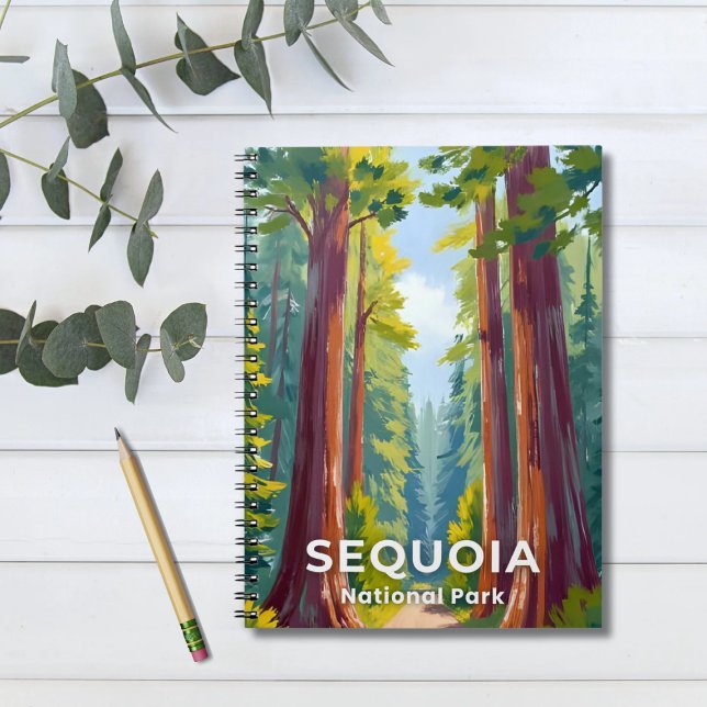 Sequoia National Park | Kalifornien Resa Anteckningsbok (Skapare uppladdad)