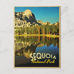 Sequoia National Park Kalifornien Vykort
