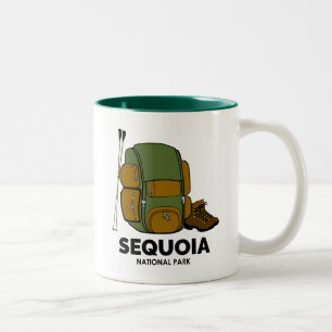 Sequoia National Park-ryggsäck Två-Tonad Mugg