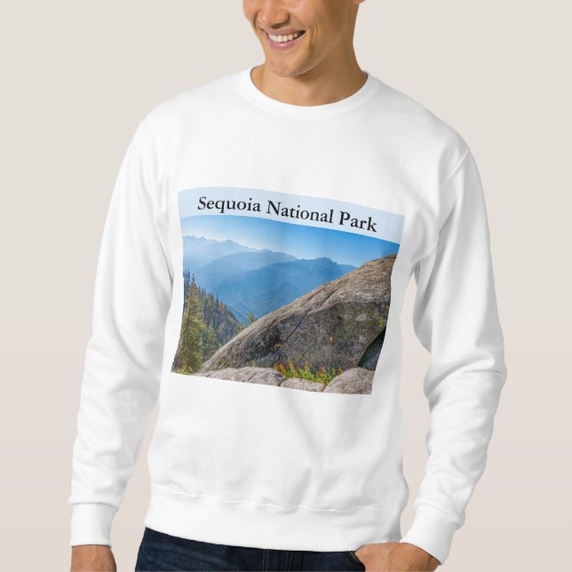 Sequoia National Park Shirt Lång Ärmad Tröja (Framsida)