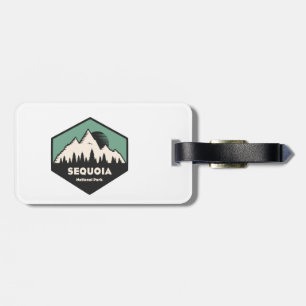 Sequoia nationalpark bagagebricka