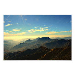 Sequoia nationalpark fototryck