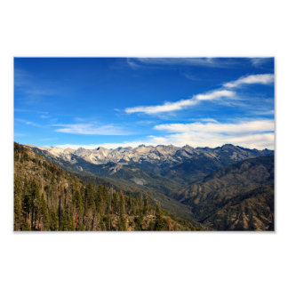 Sequoia nationalpark fototryck