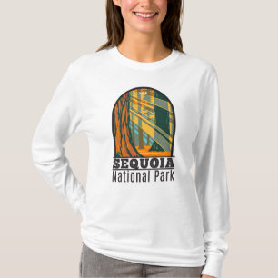 Sequoia nationalpark Giant Sequoia Träd T-Shirt