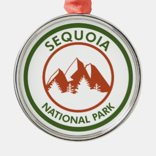 Sequoia nationalpark julgransprydnad metall
