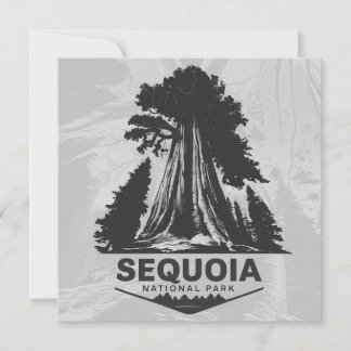 Sequoia nationalpark julkort