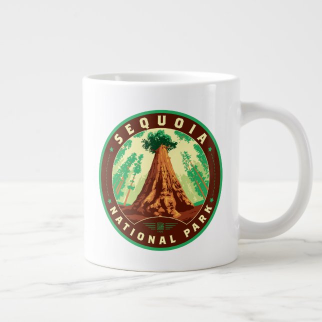 Sequoia nationalpark jumbo mugg (Höger)