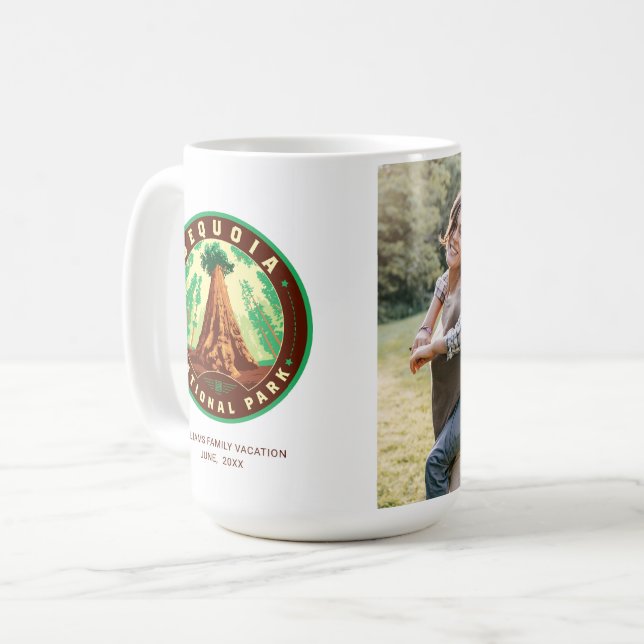 Sequoia nationalpark kaffemugg (Framsida vänster)