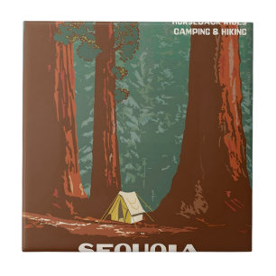 Sequoia nationalpark kakelplatta