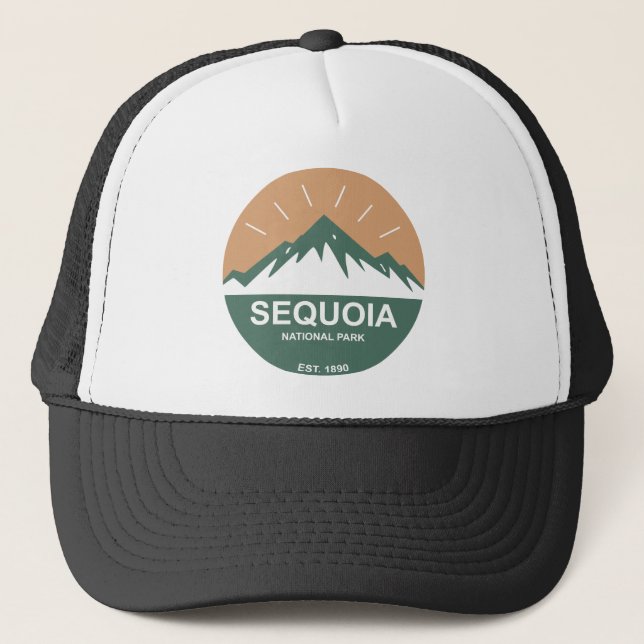 Sequoia nationalpark keps (Framsida)