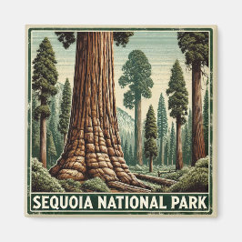 Sequoia nationalpark magnet