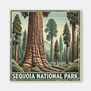 Sequoia nationalpark magnet