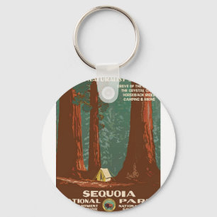 Sequoia nationalpark nyckelring