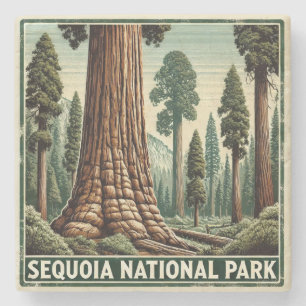 Sequoia nationalpark stenunderlägg