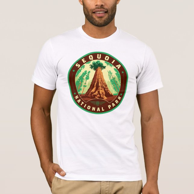 Sequoia nationalpark t shirt (Framsida)