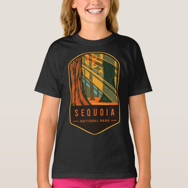 Sequoia nationalpark t shirt (Framsida)
