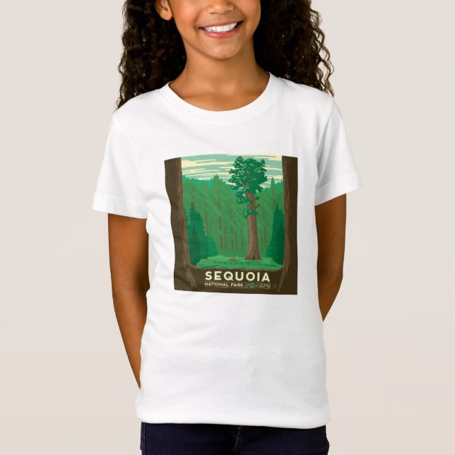 Sequoia nationalpark t shirt (Framsida)