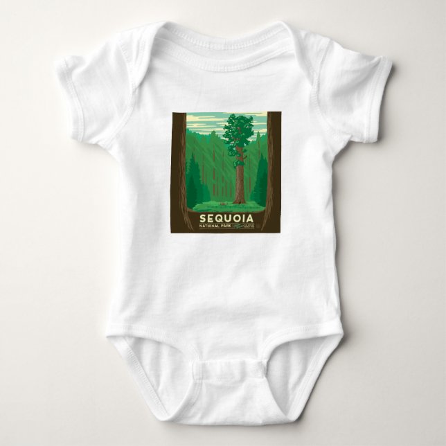 Sequoia nationalpark t shirt (Framsida)