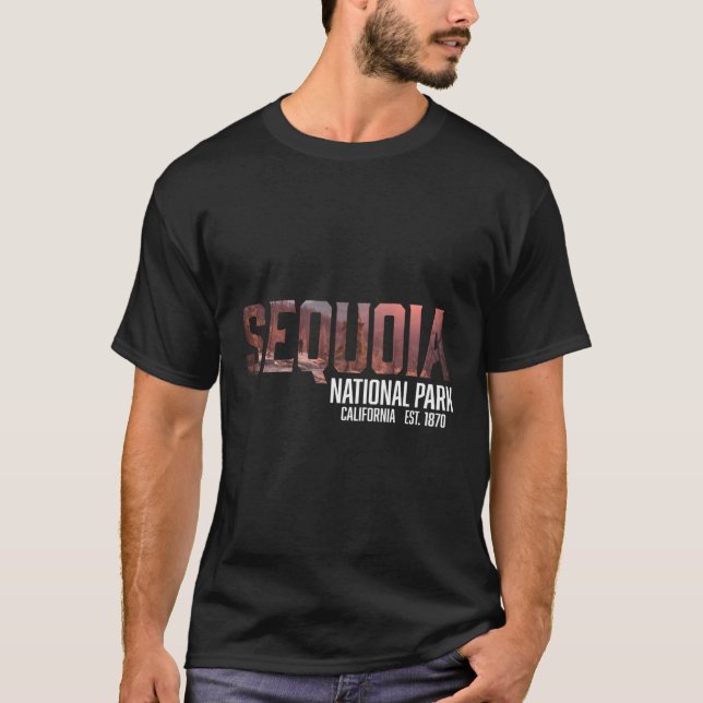 Sequoia nationalpark t shirt (Framsida)