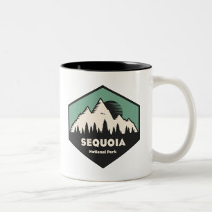Sequoia nationalpark Två-Tonad mugg