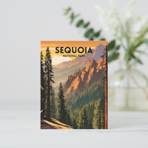 Sequoia nationalpark vykort