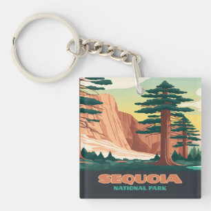 Sequoia nationalparken Träd bergen