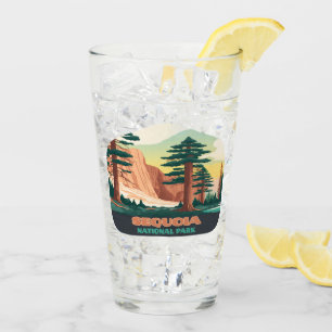 Sequoia nationalparken Träd bergen Glaskopp