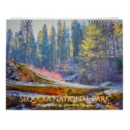 Sequoia nationalparkens skogslandskap kalender