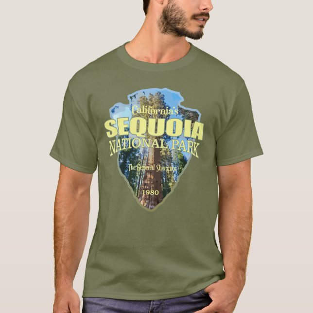 Sequoia NP (pilhuvud) T Shirt (Framsida)