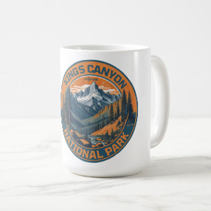 Sequoia och Kung Canyon National Parker california Kaffemugg