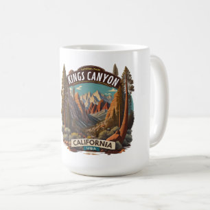 Sequoia och Kung Canyon National Parker california Kaffemugg