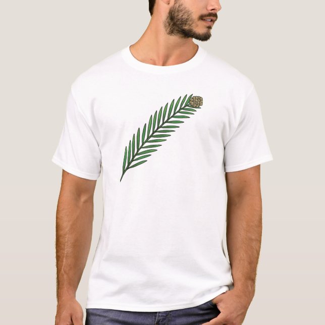 Sequoia Sempervirens T Shirt (Framsida)