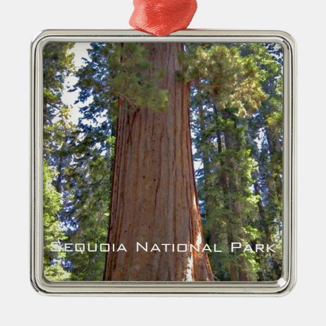 Sequoianationalpark Julgransprydnad Metall (Framsidan)