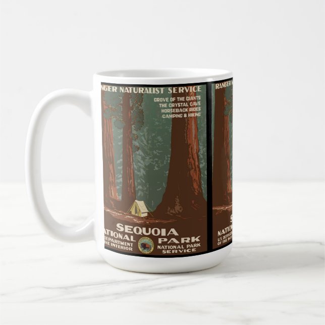 Sequoianationalpark Kaffemugg (Vänster)