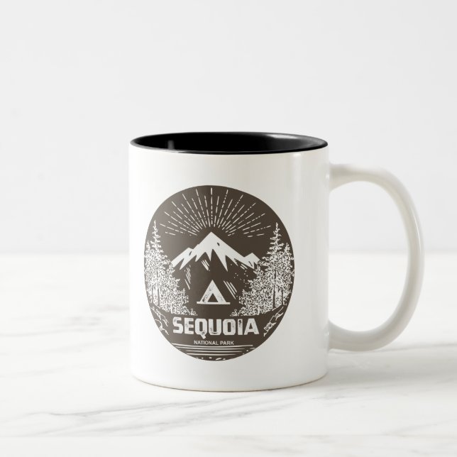 Sequoianationalpark Två-Tonad Mugg (Höger)