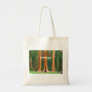 SequoianationalparkKalifornien vintage Tygkasse